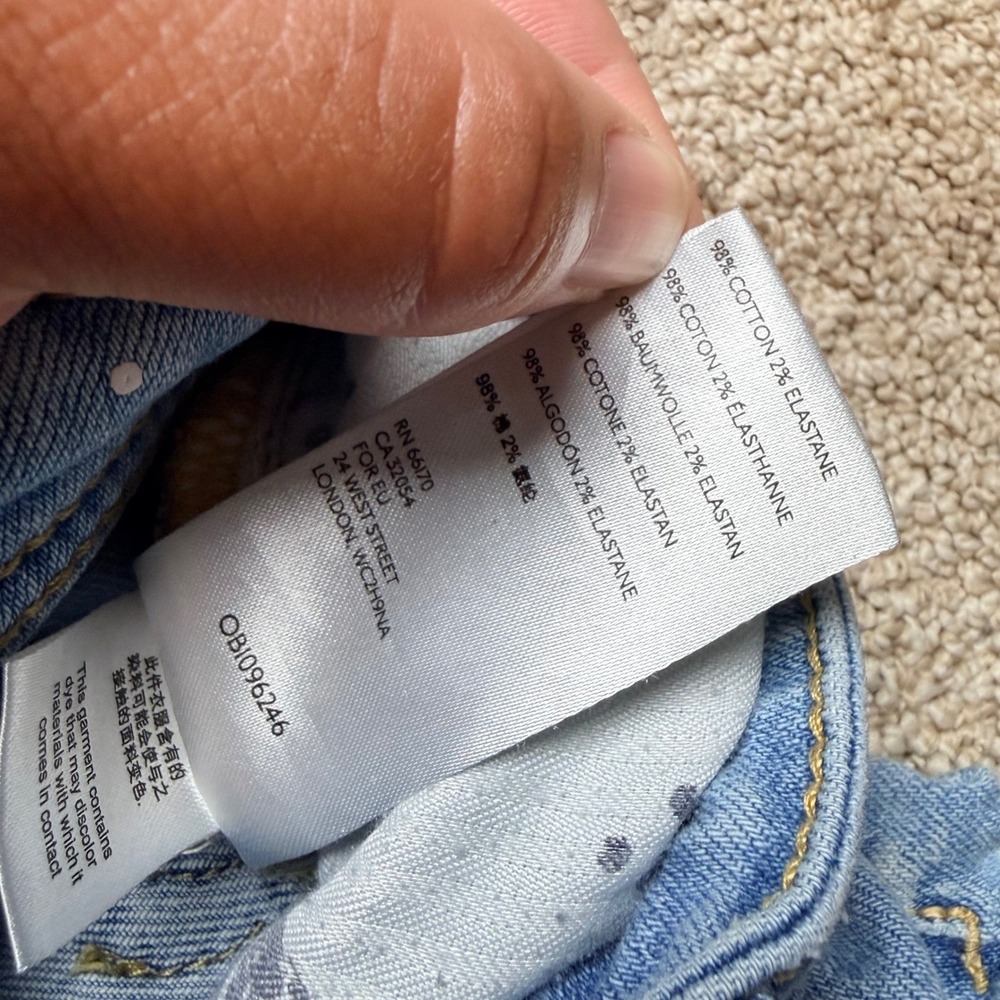 Pilcro and the Letterpress Light Blue Embroidered Boyfriend Jeans - Picture 6 of 10